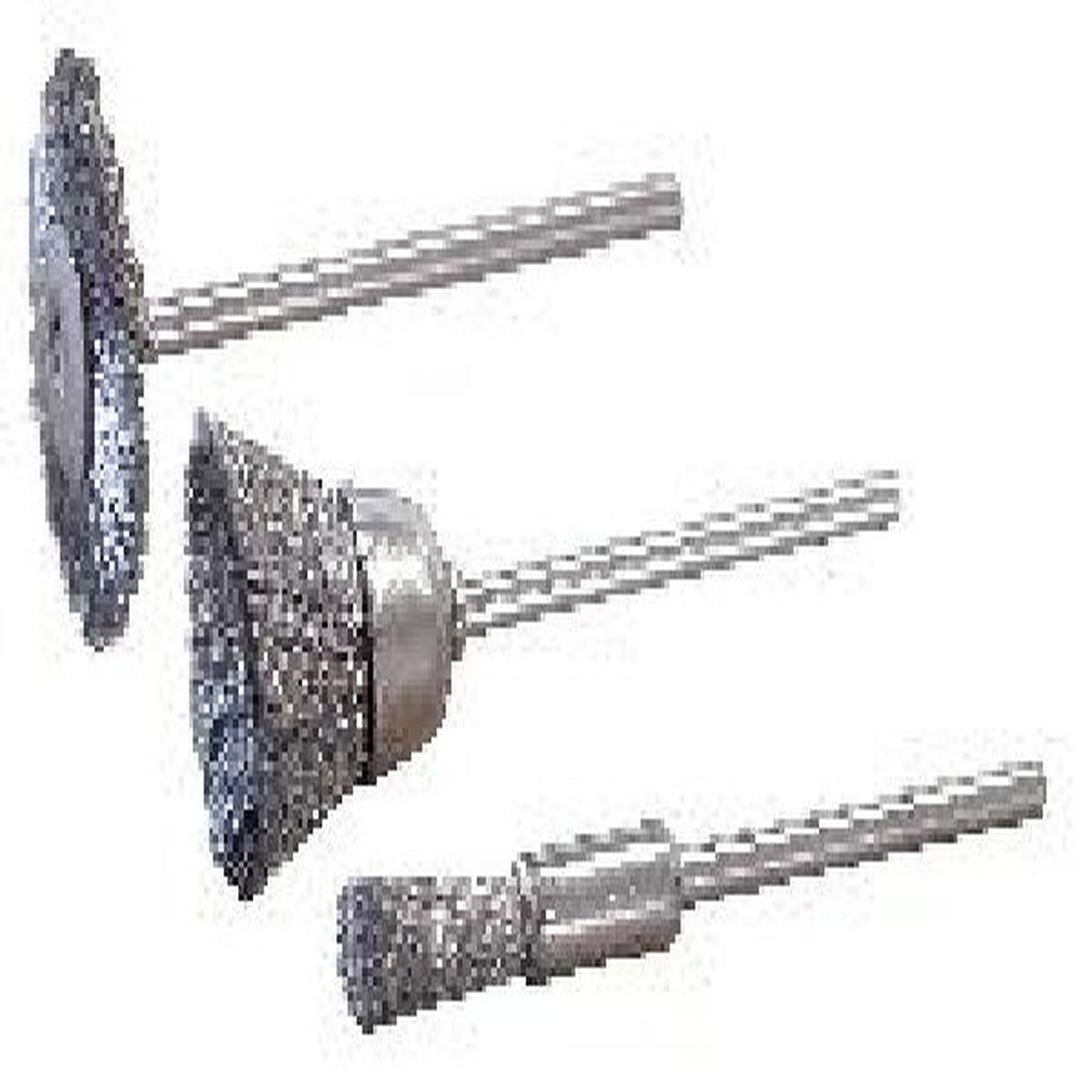 MAXICRAFT 1 brossette acier (pinceau 4 mm)