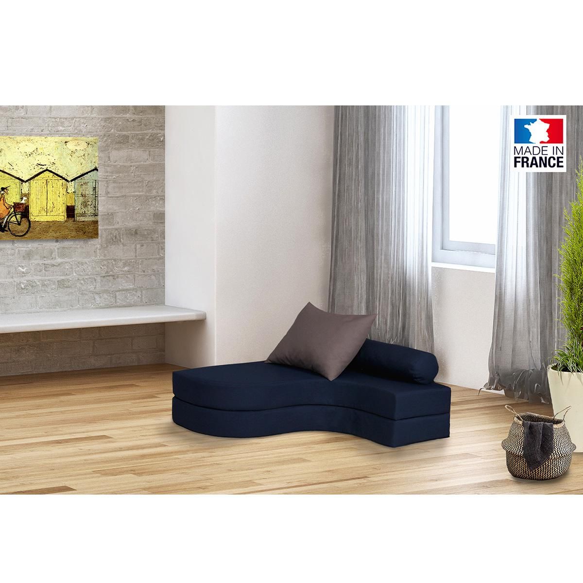 Chauffeuse banquette lit d'angle 1 place OSTO