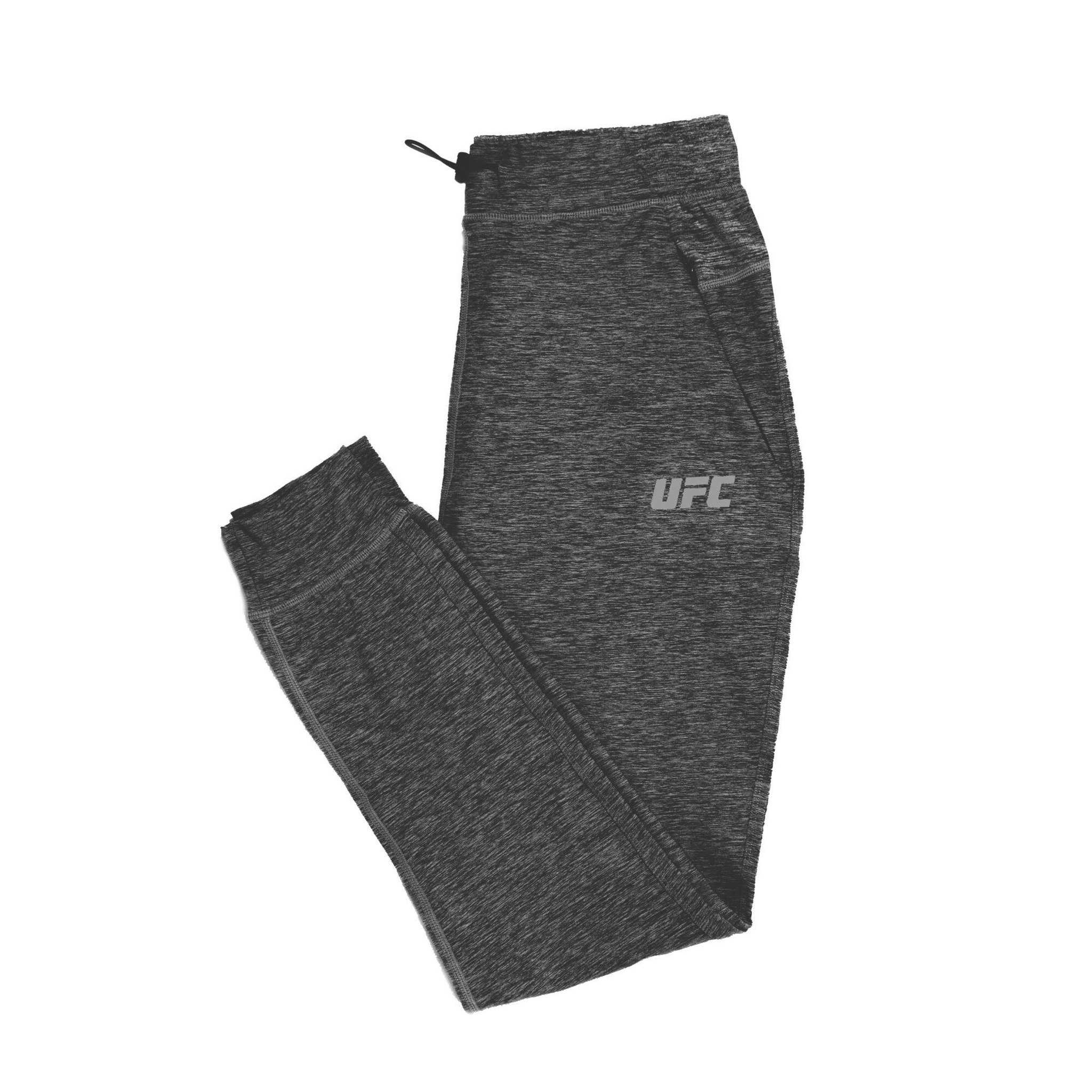 Voir la diapositive 2 : UFC Jogging / Pantalon de sport et de fitness - Femme - UFC - Noir- Taille XL