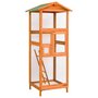 Voir la diapositive 1 : VIDAXL Cage a oiseaux 68x62x166 cm bois de sapin massif
