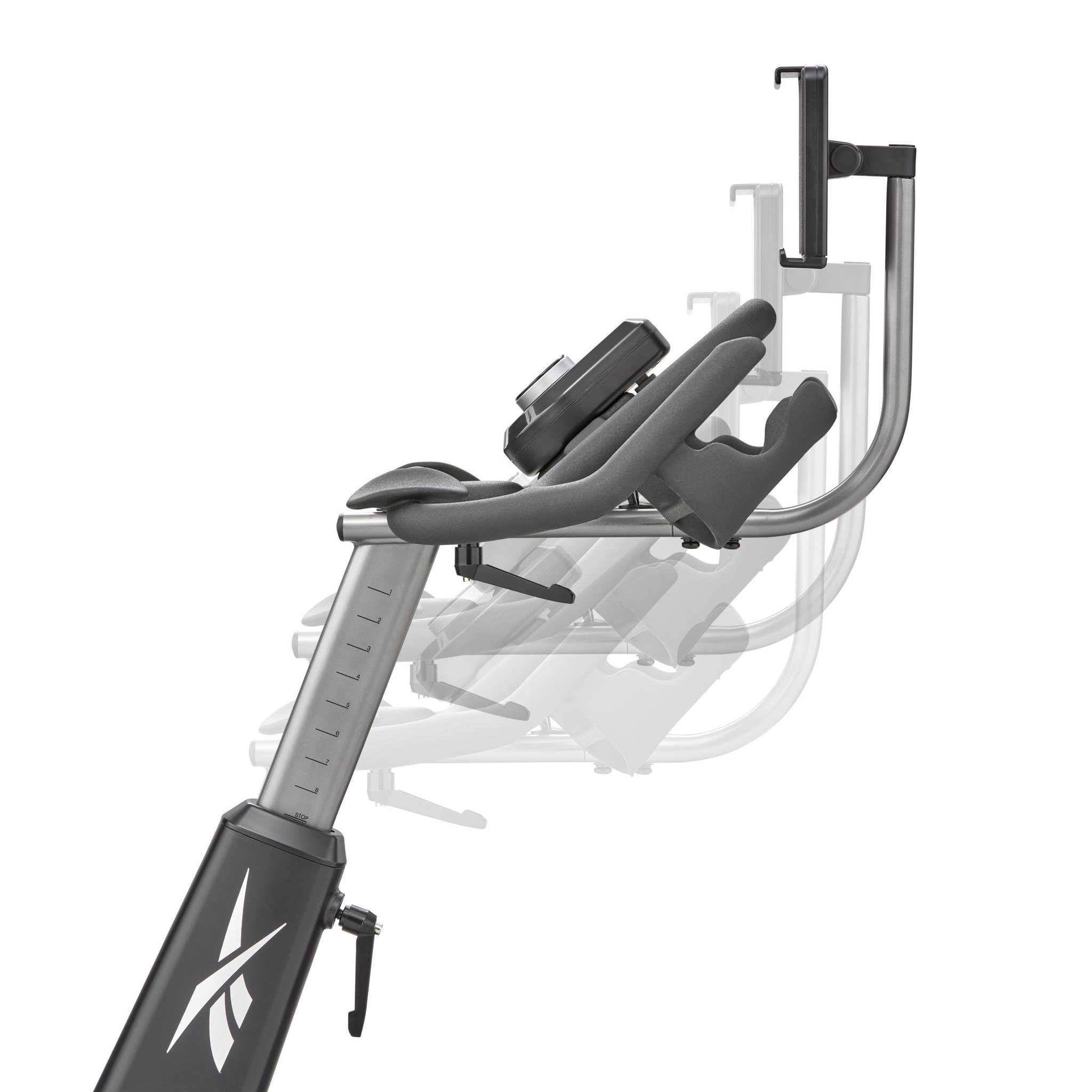 Voir la diapositive 5 : Reebok Spinnng bike de fitness ergomètre - reebok - modèle z-tech - maison/appartement - roue d'inertie 13 kg - ecran led rotatif