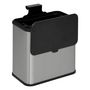 Voir la diapositive 5 : FIVE Poubelle à Compost  Inox  5L Gris