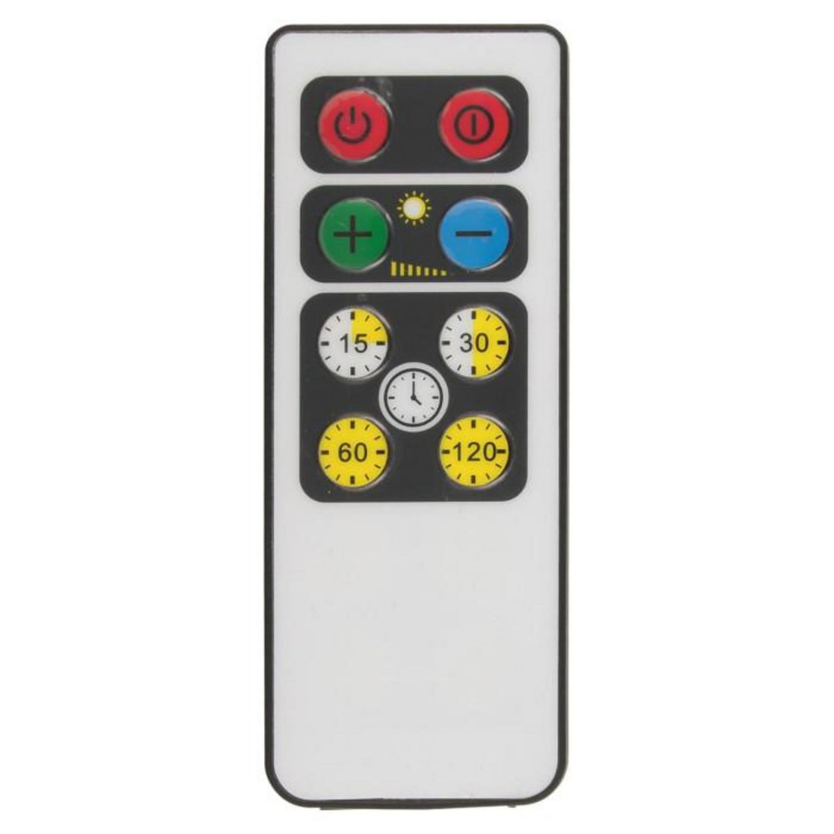 Paris Prix Lampe Led & Télécommande  Minuteur  21cm Blanc