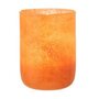 Paris Prix Vase Rond en Verre Design  Median  23cm Orange