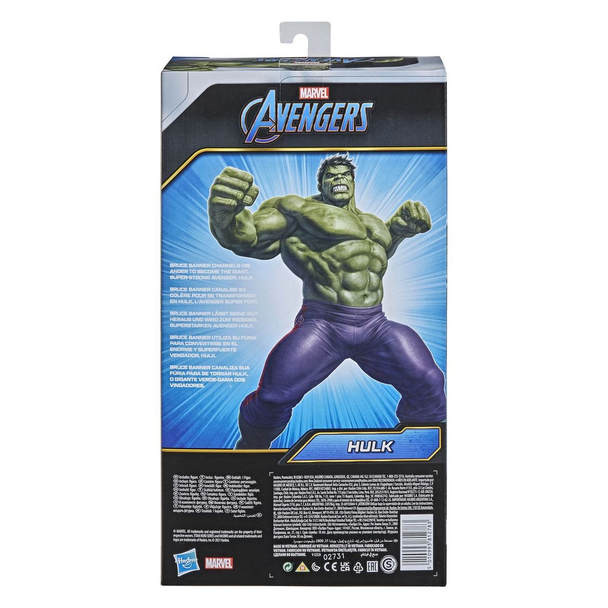 HASBRO Figurine d'action - AVENGERS Titan figurine 30 cm HULK