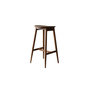 Voir la diapositive 2 : Paris Prix Tabouret de Bar en Bois  Orust  77cm Moka