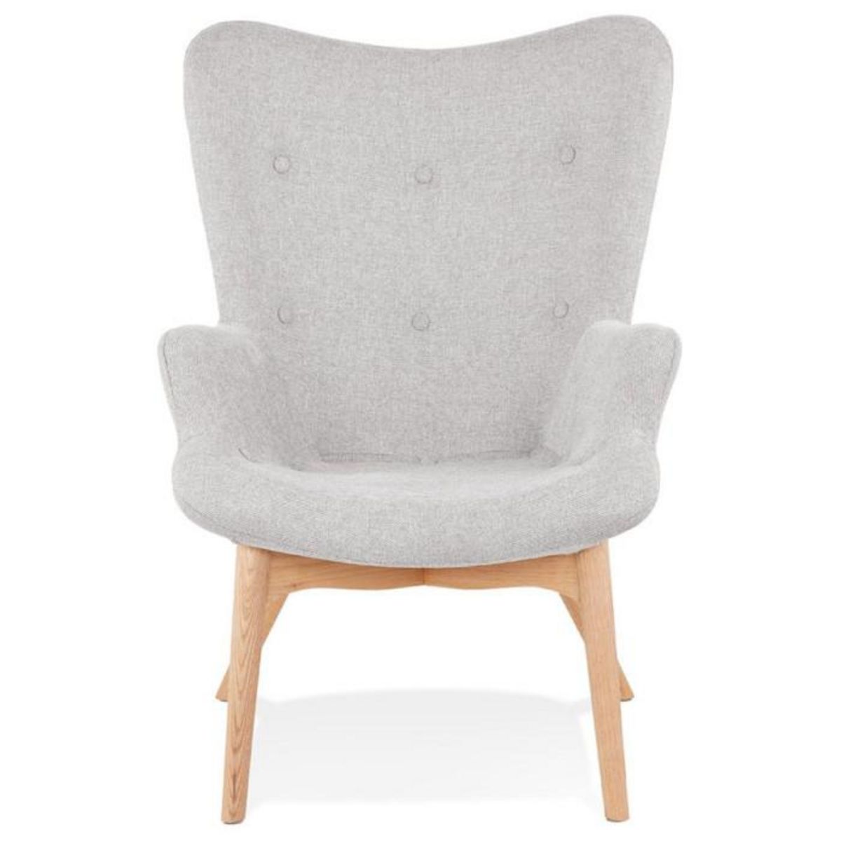 Paris Prix Fauteuil Design Scandinave  Ticao  93cm Gris