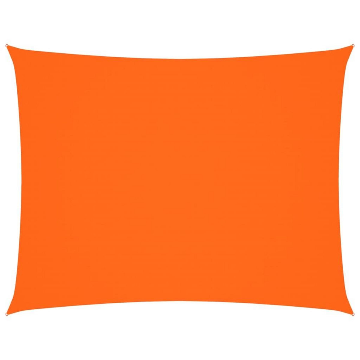 VIDAXL Voile de parasol tissu oxford rectangulaire 3,5x4,5 m orange
