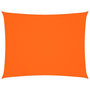 Voir la diapositive 2 : VIDAXL Voile de parasol tissu oxford rectangulaire 3,5x4,5 m orange