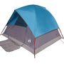 Voir la diapositive 4 : VIDAXL Tente de camping a dome 3 personnes bleu impermeable