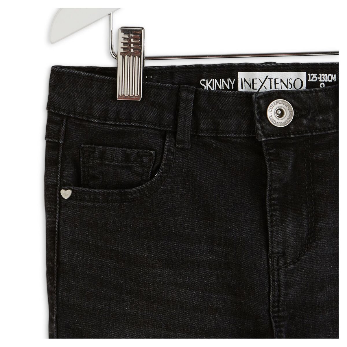 IN EXTENSO Jean droit 5 poches fille