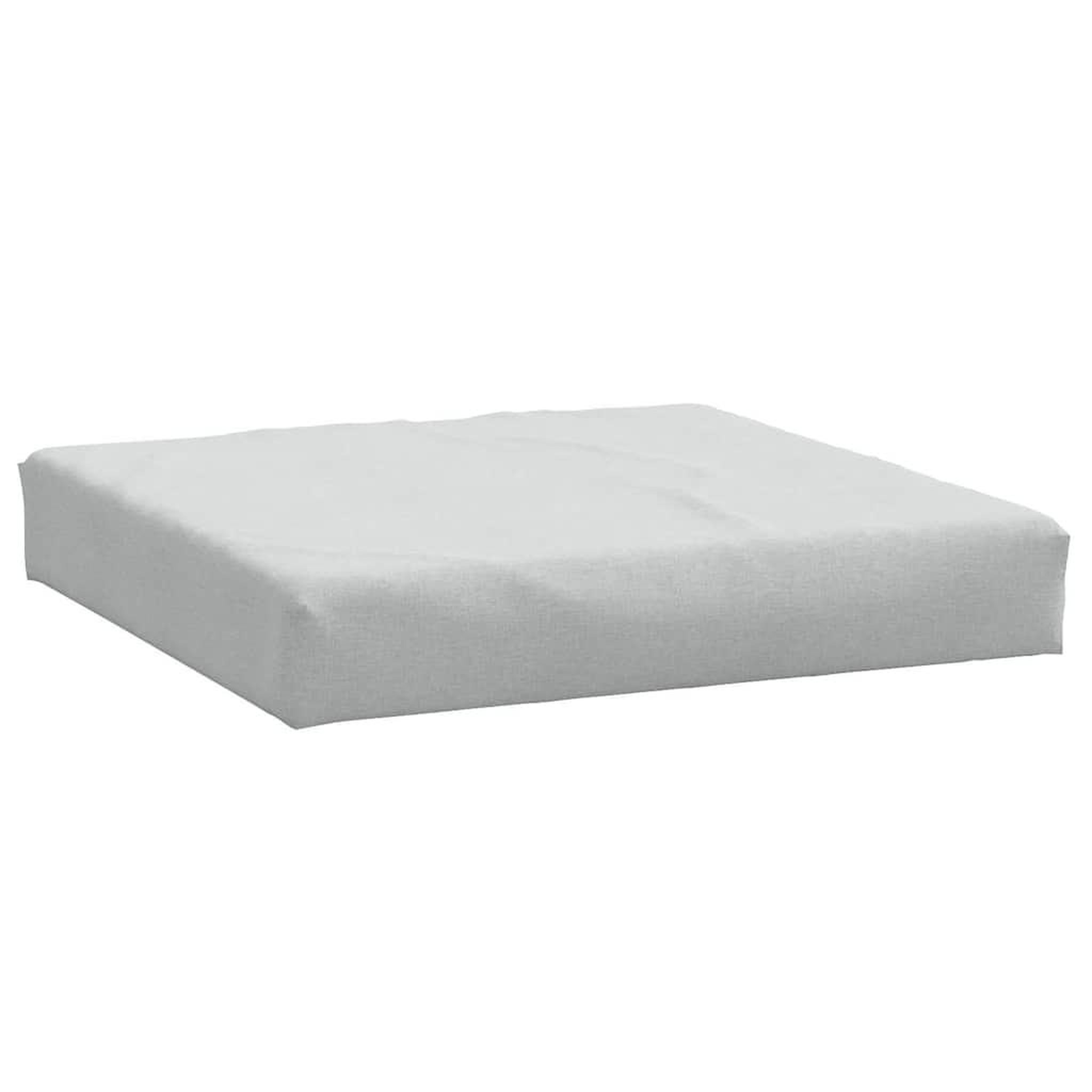 Voir la diapositive 5 : VIDAXL Coussins de palette lot de 3 gris clair melange tissu