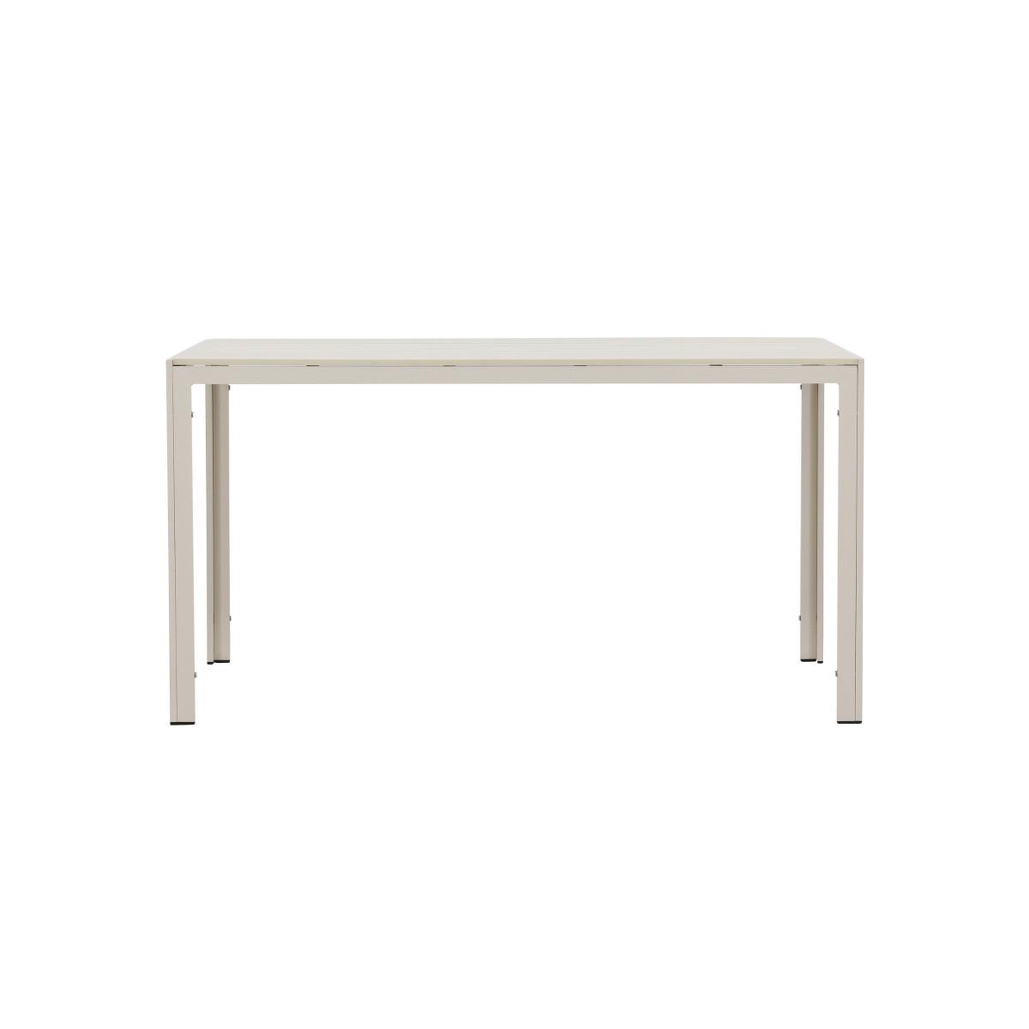 Voir la diapositive 4 : Paris Prix Table de jardin  mirko  140cm beige