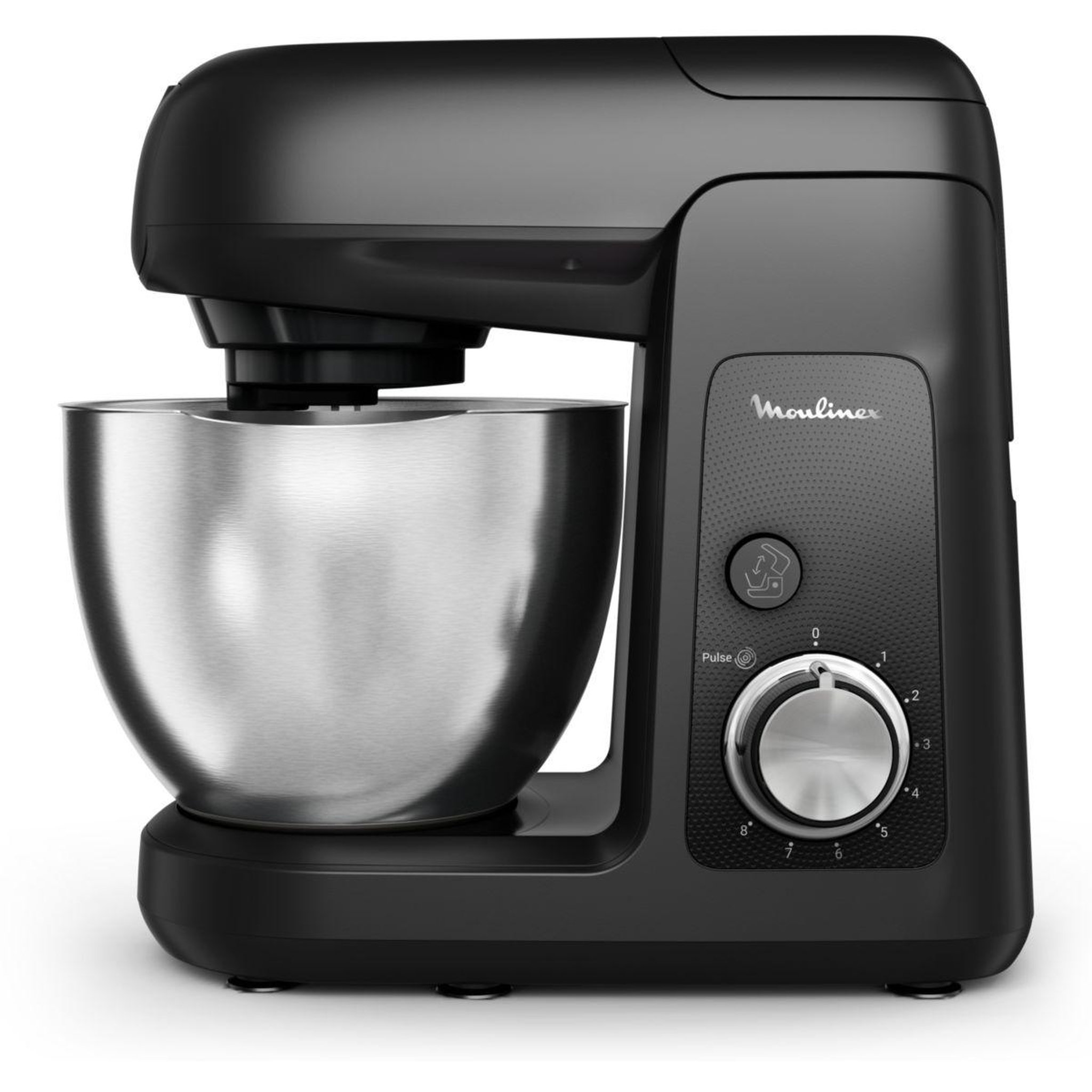 Voir la diapositive 2 : MOULINEX Robot pâtissier bake partner noir qa525810