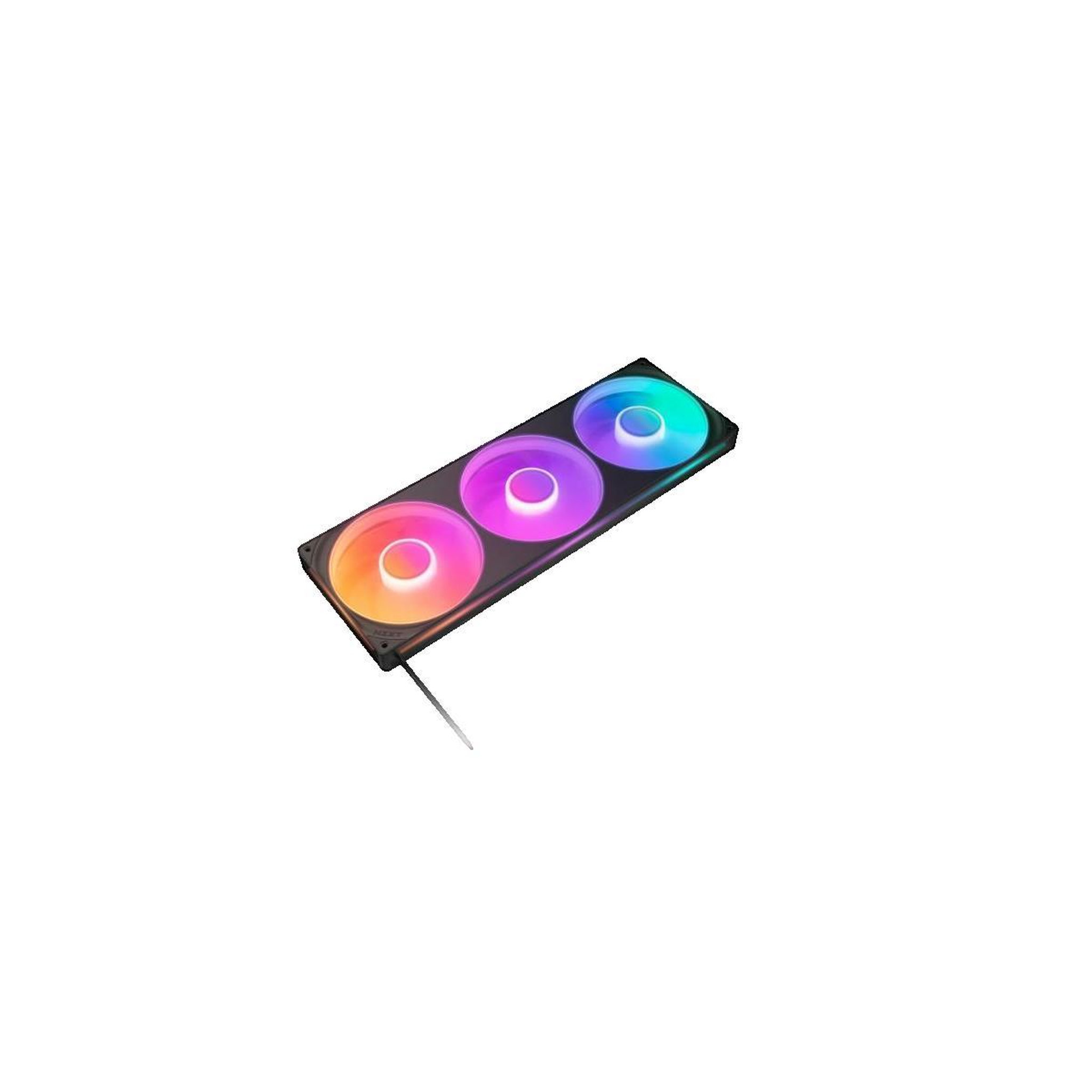 Voir la diapositive 3 : NZXT Ventilateur PC NZXT F420 RGB Core RGB silencieux 140 mm