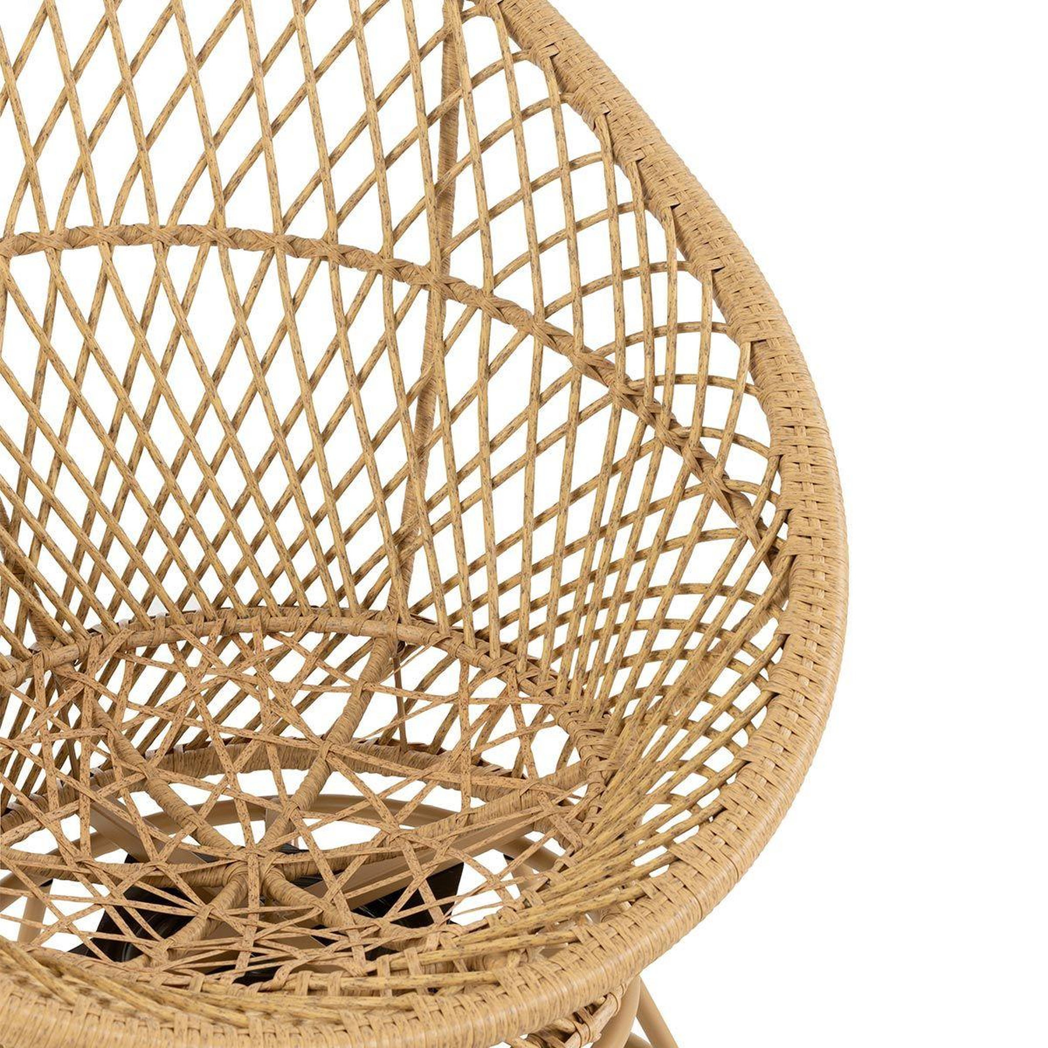 Voir la diapositive 6 : J-LINE Fauteuil design  zayo  100cm beige