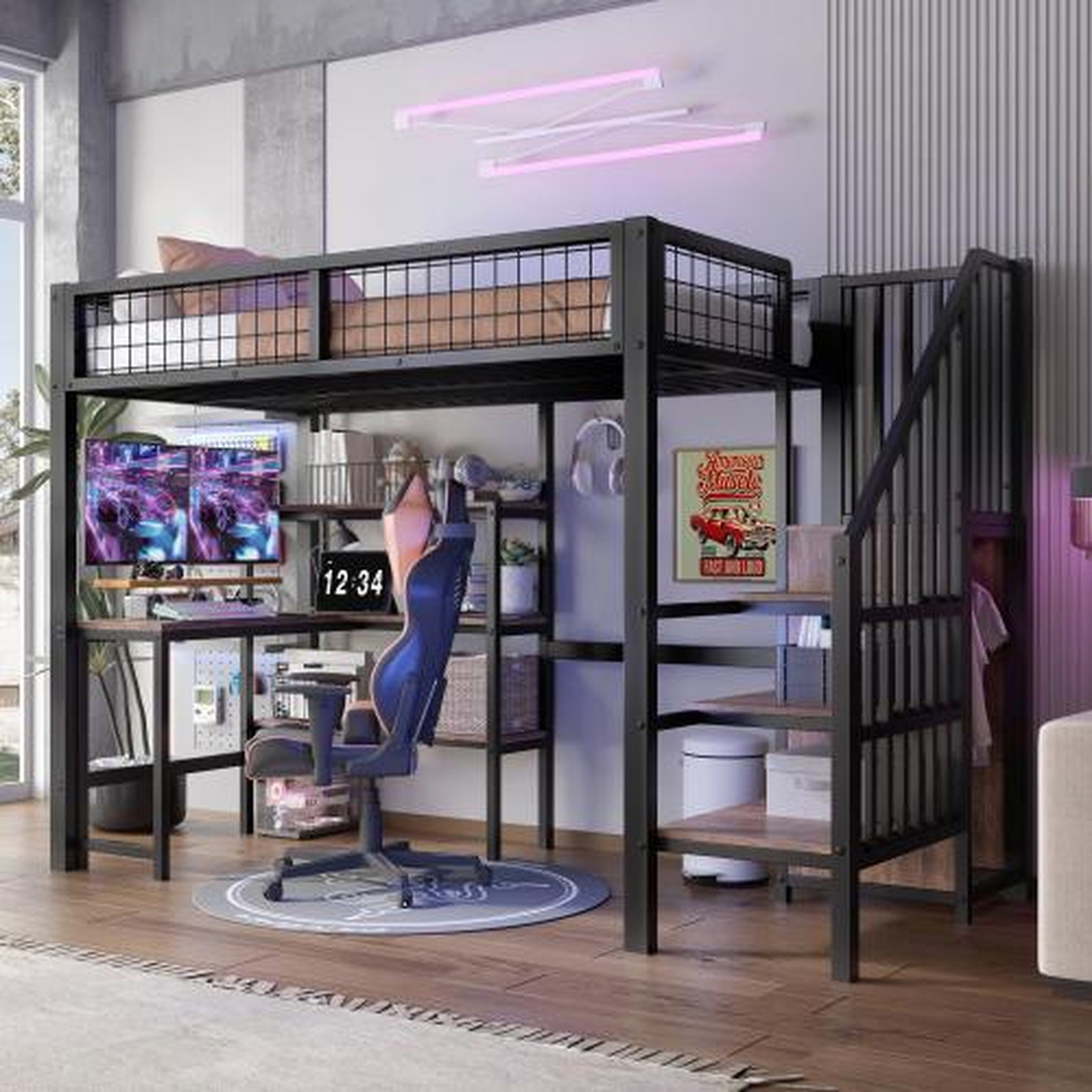 Voir la diapositive 4 : MERAX Lit mezzanine