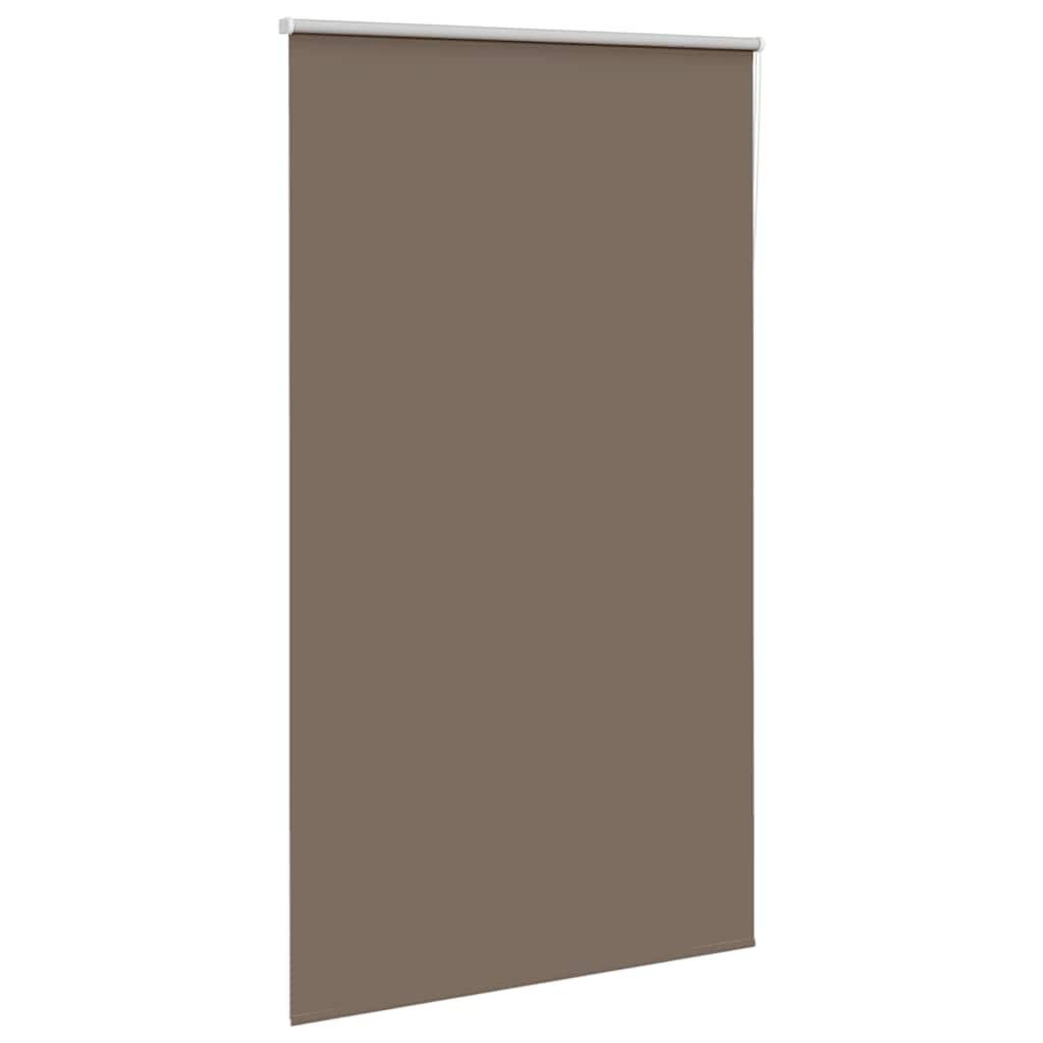 Voir la diapositive 3 : VIDAXL Store enrouleur occultant cafe 140x210cm largeur du tissu