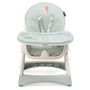 Voir la diapositive 3 : BEBELISSIMO Bebelissimo - Chaise haute 2 en 1 - Evolutive - Réglable - Pliable- Squirrel - vert - Ha-002
