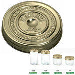 Le parfait Lot de 6 couvercles à vis 10cm - 610088