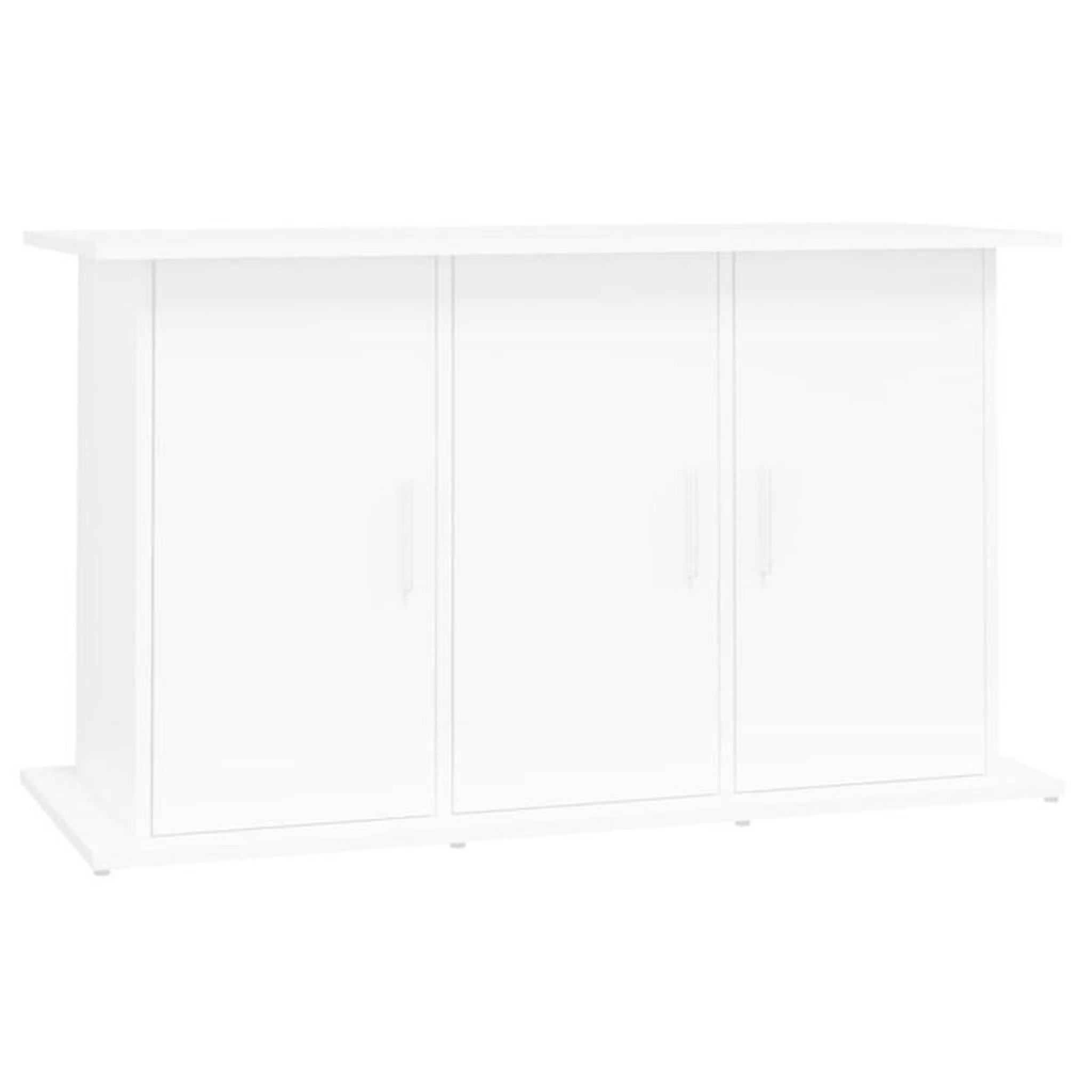 Voir la diapositive 2 : VIDAXL Support pour aquarium blanc 101x41x58 cm bois d ingénierie