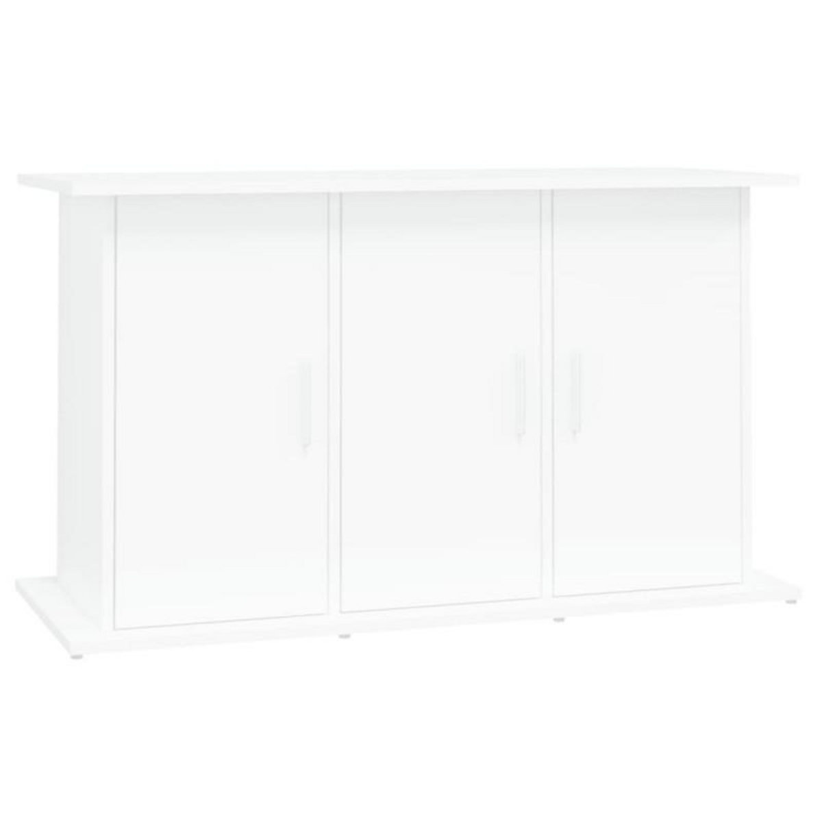 VIDAXL Support pour aquarium blanc 101x41x58 cm bois d ingénierie