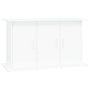 Voir la diapositive 2 : VIDAXL Support pour aquarium blanc 101x41x58 cm bois d ingénierie