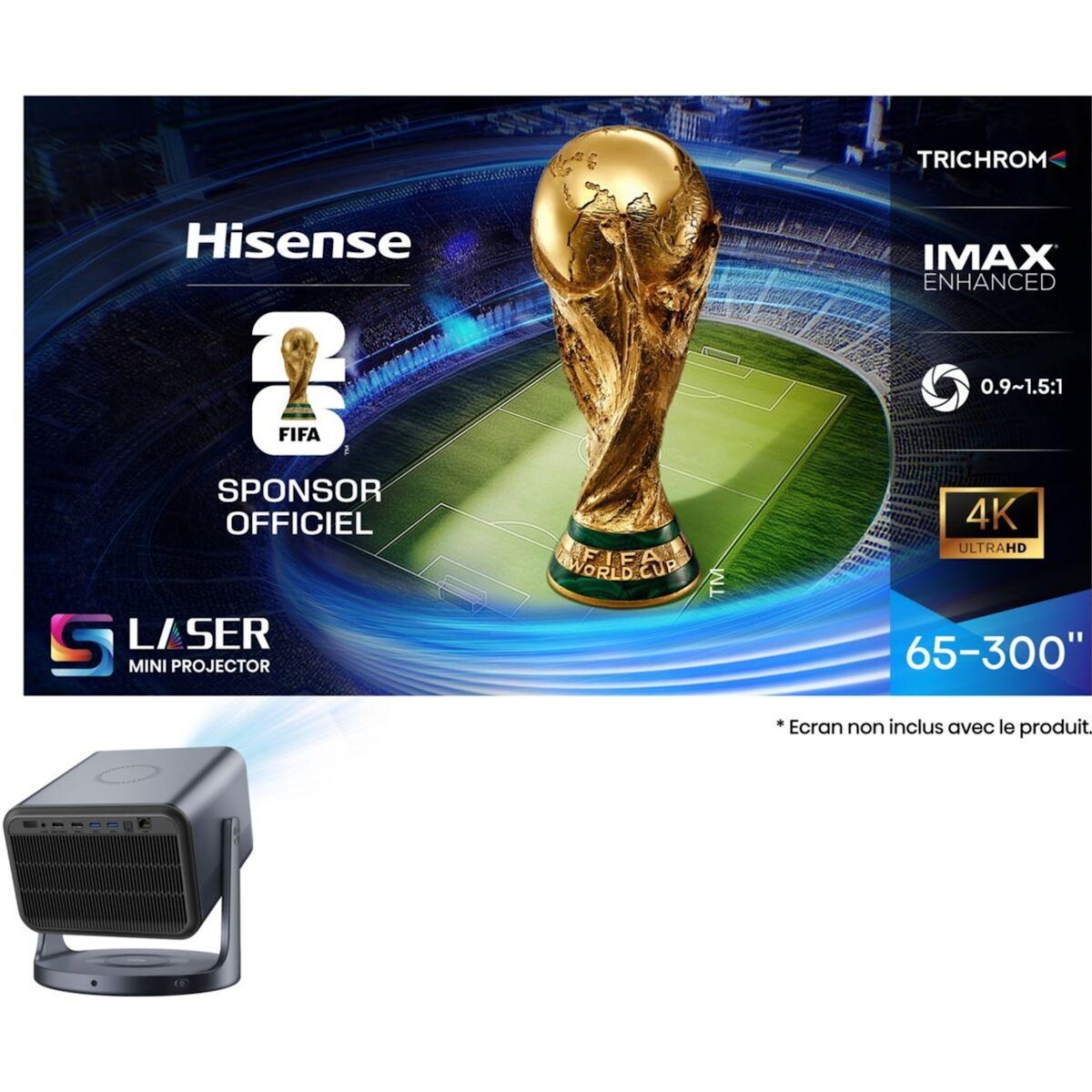 Hisense Vidéoprojecteur home cinéma Laser TV Trichroma C2 PRO