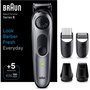 Voir la diapositive 1 : BRAUN Tondeuse barbe BT5440