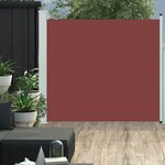 VIDAXL Auvent lateral retractable de patio 170x300 cm Marron