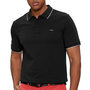 Voir la diapositive 1 : CALVIN KLEIN JEANS Polo Noir Homme Calvin Klein Jeans Stretch