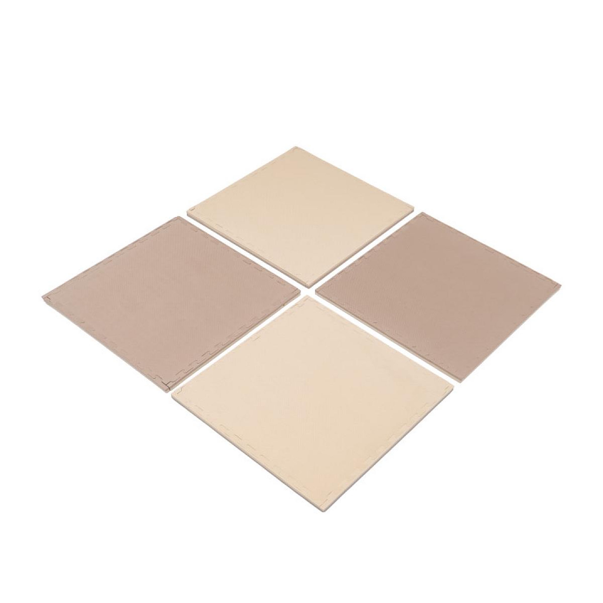 IGLU Tapis de jeu XL Beige Beige foncé
