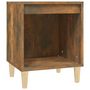 Voir la diapositive 5 : VIDAXL Tables de chevet 2 pcs Chene fume 40x35x50 cm