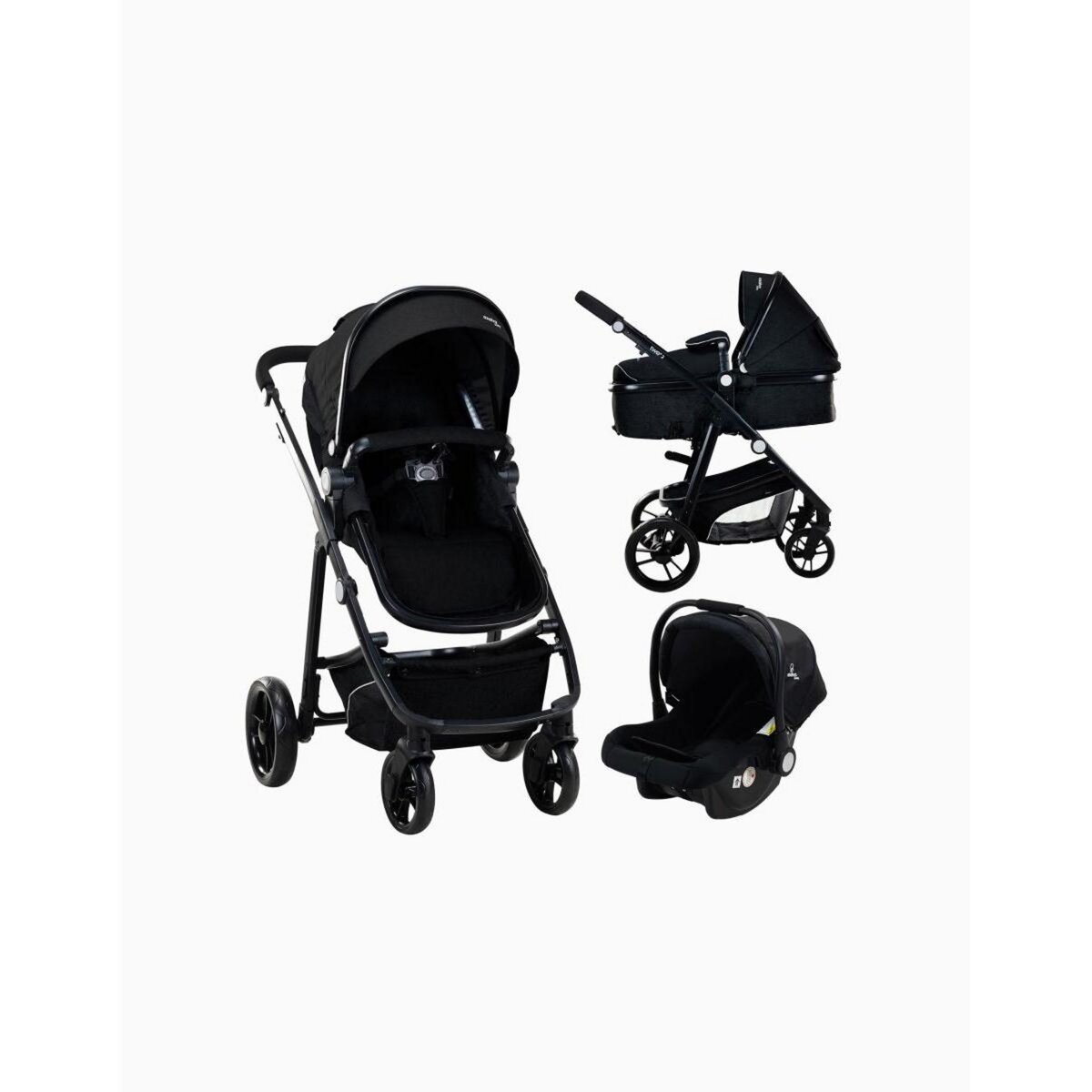 Asalvo Poussette Deux + II - Noir