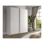 Voir la diapositive 3 : FINLANDEK FINLANDEK Armoire de chambre ULOS style contemporain blanc - L 170,3 cm