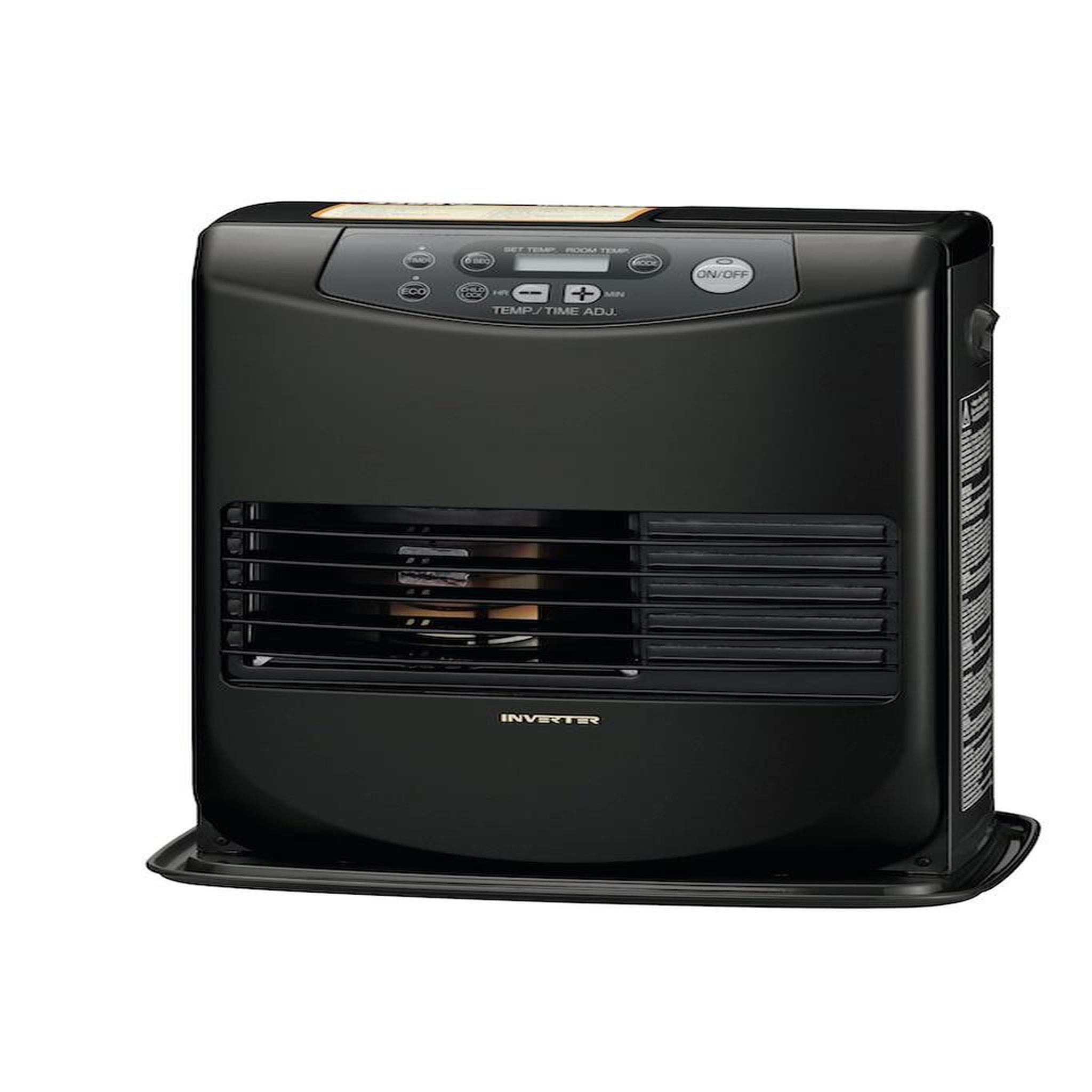 Inverter Poêle à pétrole électronique - Inverter 5008 noir - 3200W - thermostat - alarme carburant - 52m²