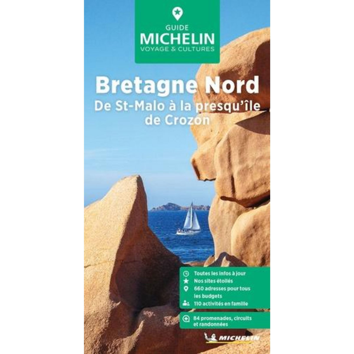 BRETAGNE NORD. DE SAINT-MALO A LA PRESQU'ILE DE CROZON, EDITION 2024, Michelin
