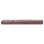 Voir la diapositive 2 : VIDAXL Coussin de plancher de palette Coton 120x40x7 cm Taupe