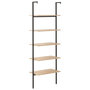 Voir la diapositive 5 : VIDAXL Etagere inclinee a 5 niveaux Marron clair et noir 64x35x185cm