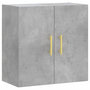 Voir la diapositive 2 : VIDAXL Armoire murale gris béton 60x31x60 cm bois d ingénierie