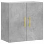 Voir la diapositive 2 : VIDAXL Armoire murale gris béton 60x31x60 cm bois d ingénierie