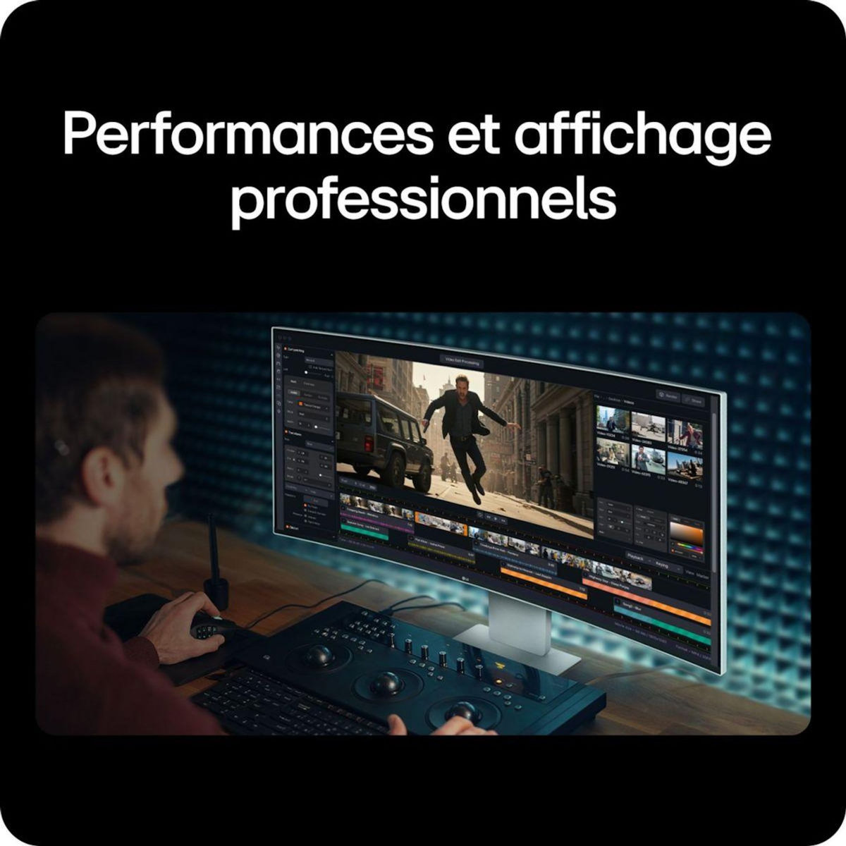 LG Ecran PC 5K 40U990A-W.AEU UltraWide IPS 40''