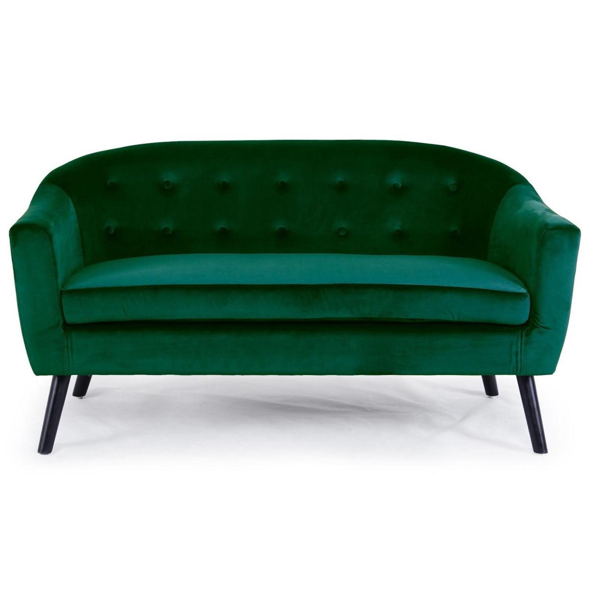 Paris Prix Canapé scandinave velours  lopy  157cm vert