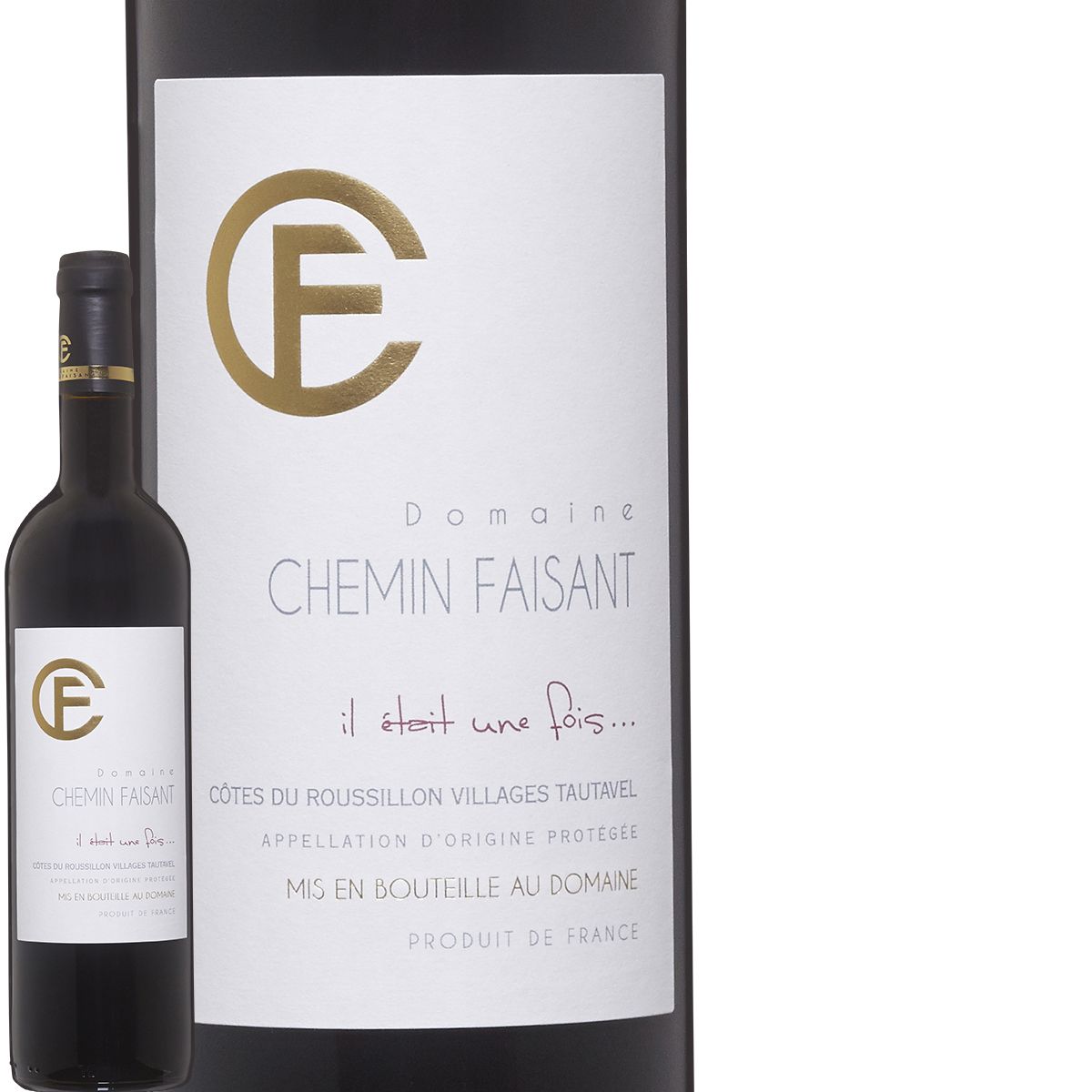 Domaine Chemin Faisant il Etait une Fois Cotes du Roussillon Villages Tautavel