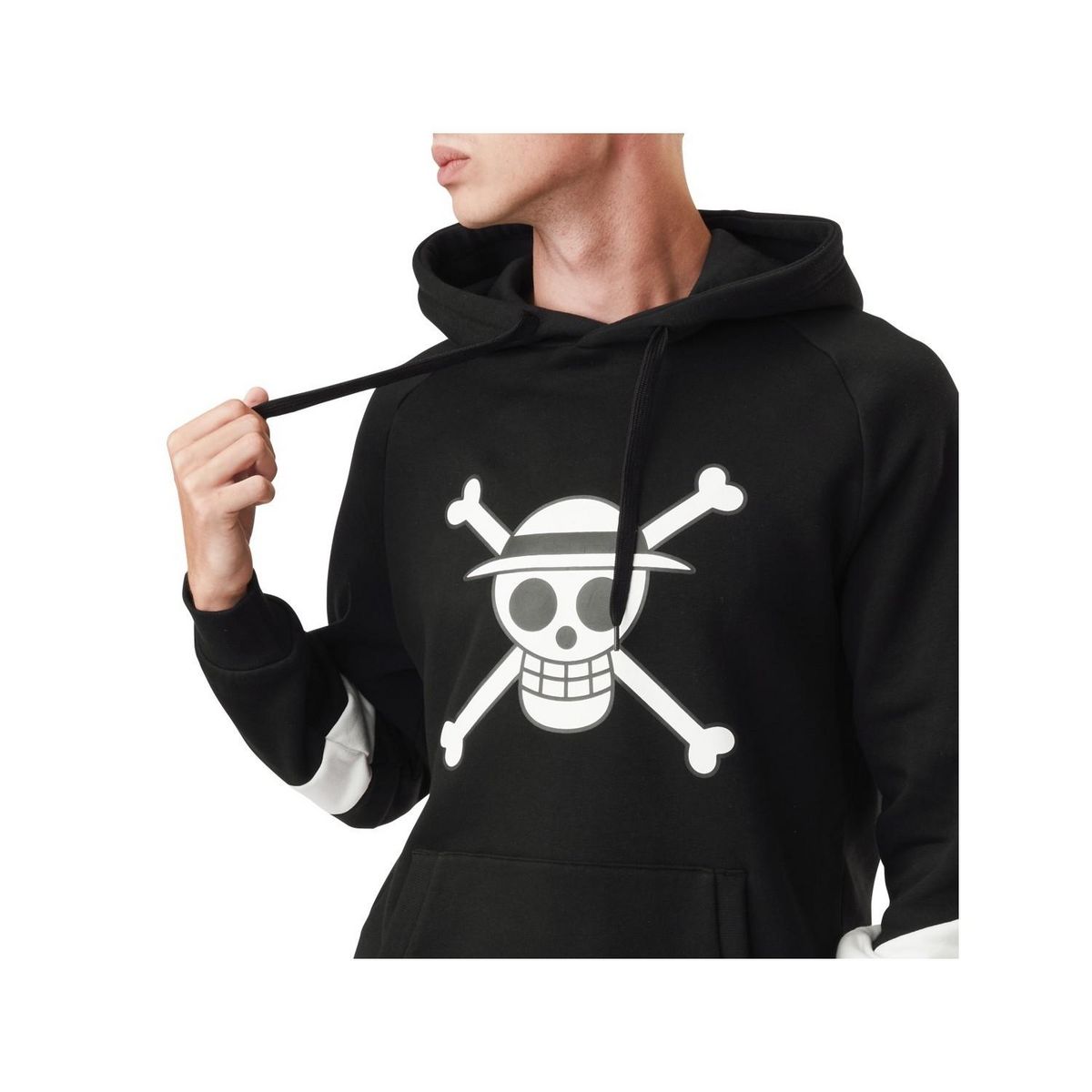 CAPSLAB Sweat à capuche  homme One Piece Skull