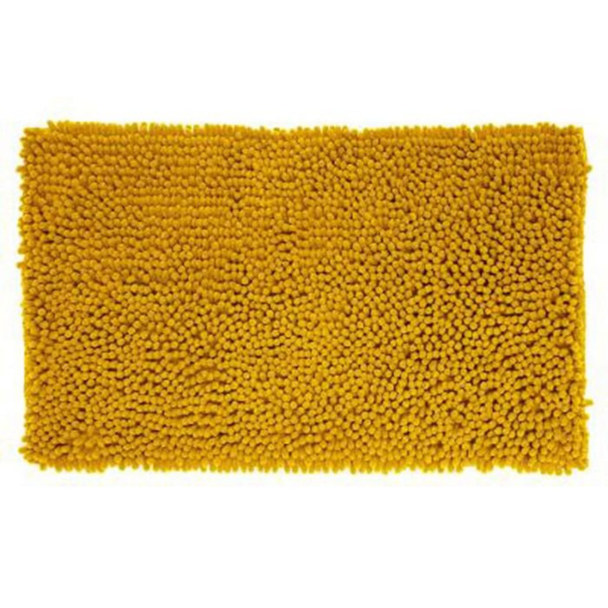 FIVE Tapis de Salle De Bain Maxi  Chenille  50x80cm Jaune