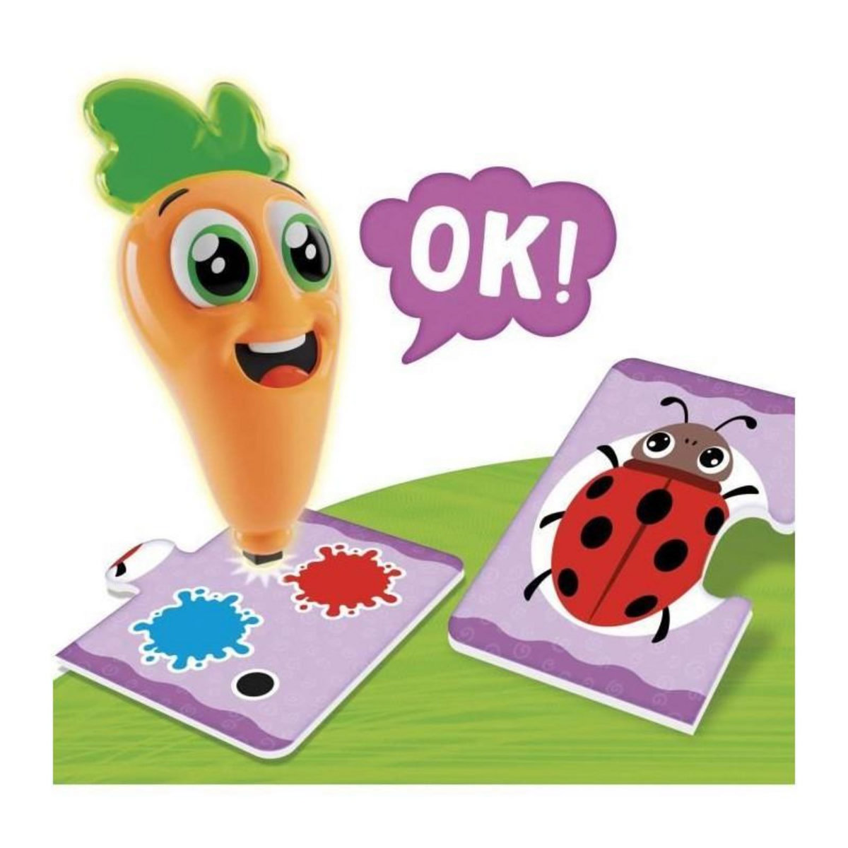 LISCIANI GIOCHI La Ferme - Stylo parlant - CAROTINA BABY - Découverte de la ferme, Stylo interactif