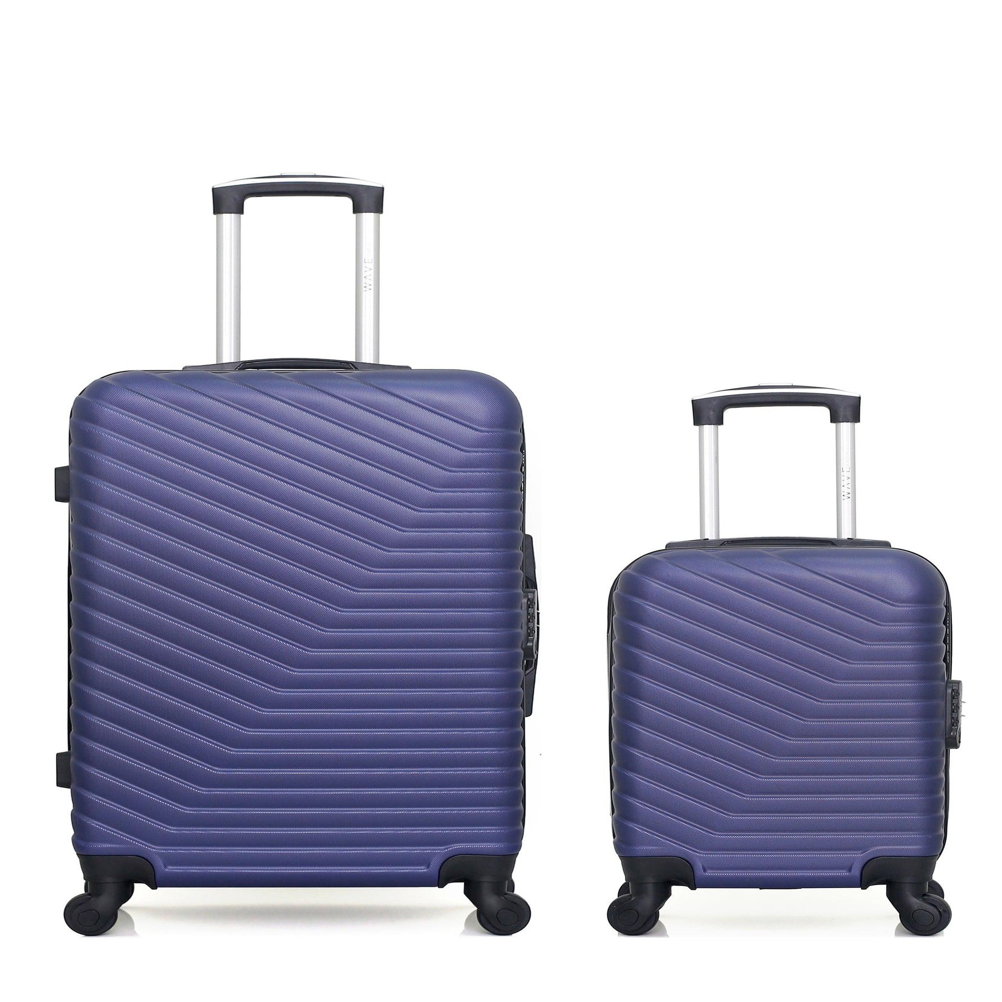 WAVE PARIS Wave paris - lot de 2 - valise weekend et valise cabine xxs lena