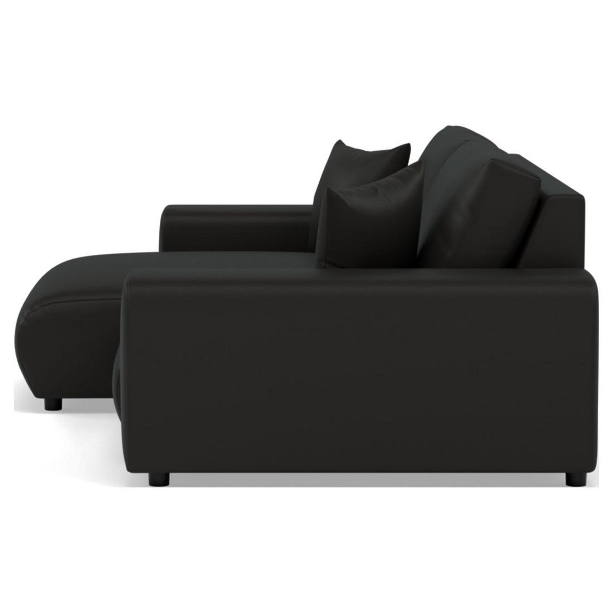 LISA DESIGN Garance - canapé d'angle réversible 4 places en simili