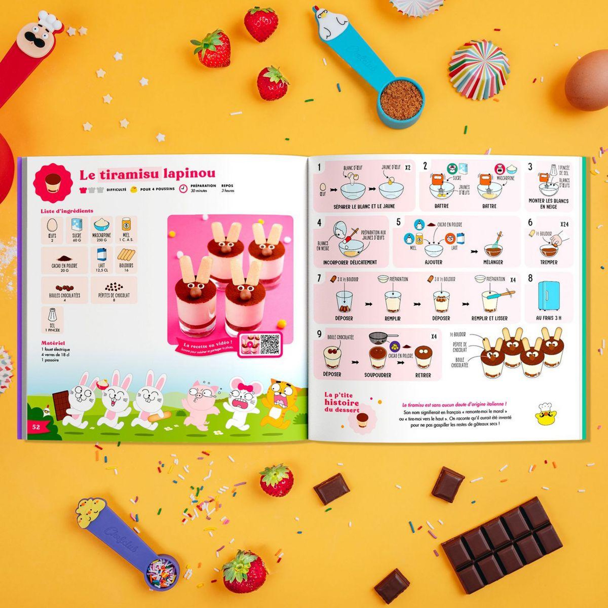 Voir la diapositive 3 : CHEFCLUB Coffret cuisine gâteaux & desserts incontournables